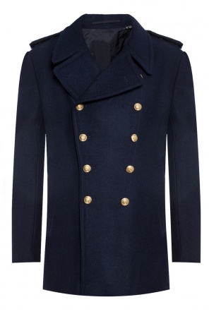 Double-breasted coat with vent, zdjęcie 1 Double-breasted coat with vent od Kent & Curwen